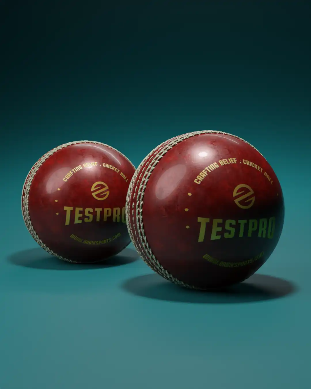 Testpro cricket ball by Orbik Sports